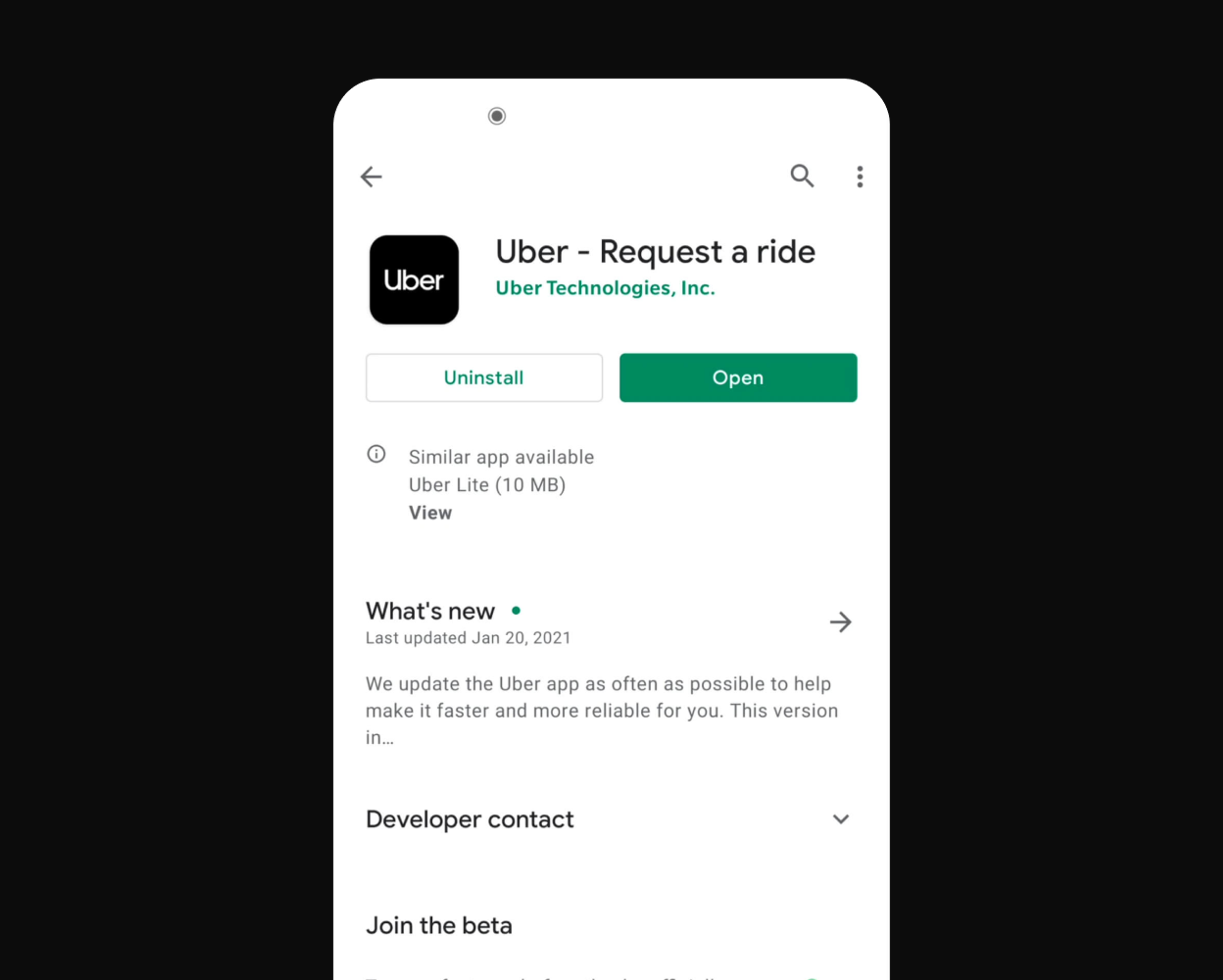 Uber-Onboarding & Booking