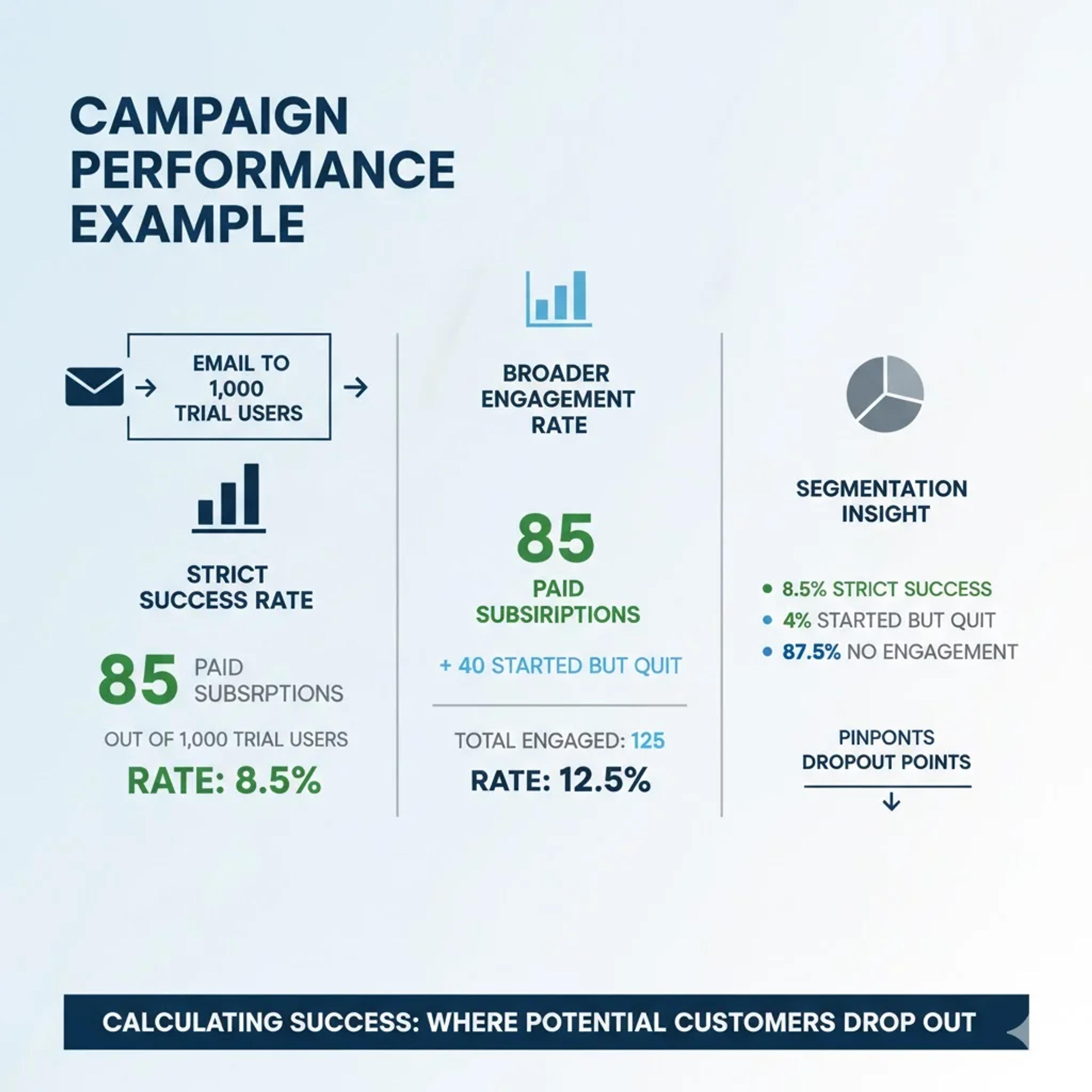 Campaign performance example