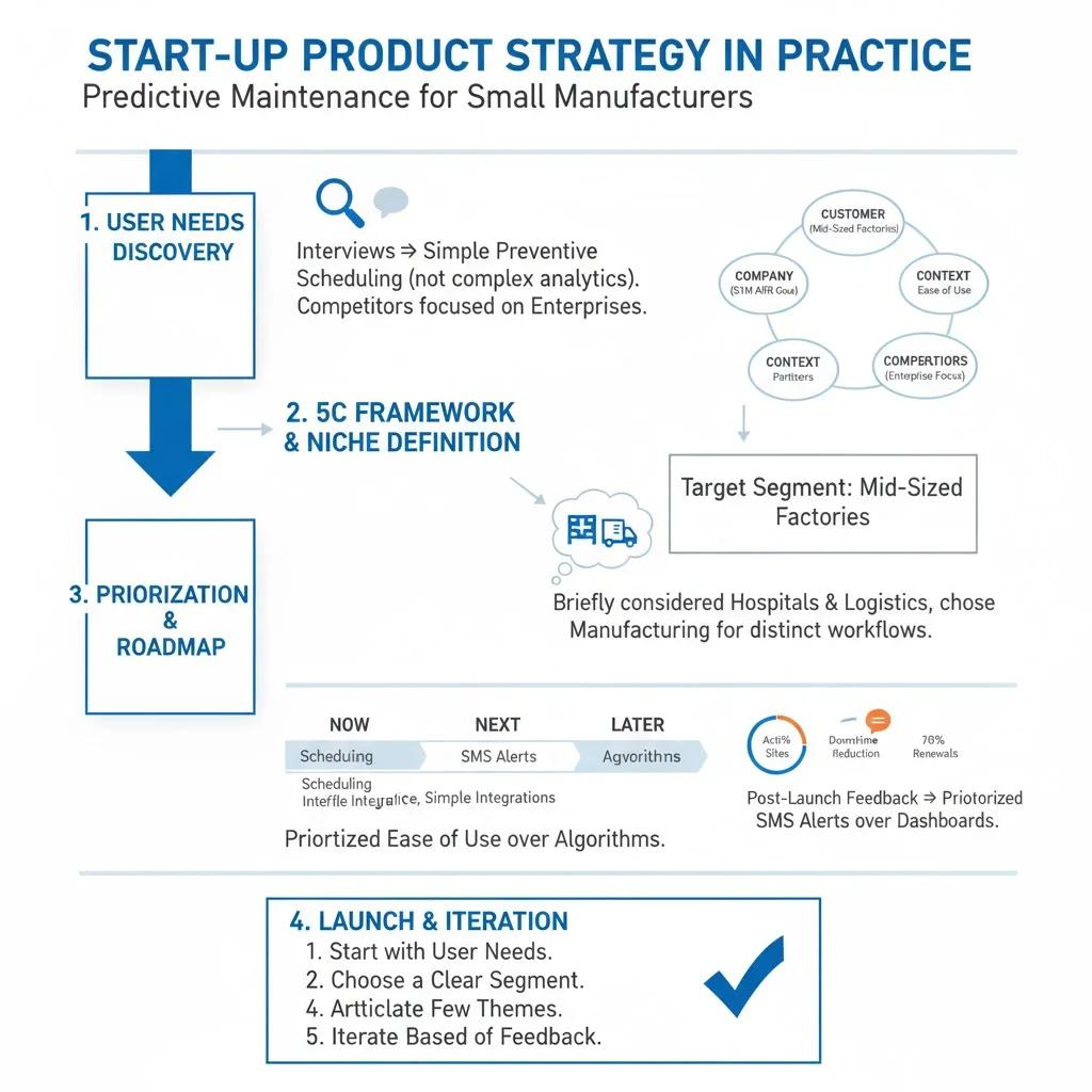 Example walkthrough: applying the process
