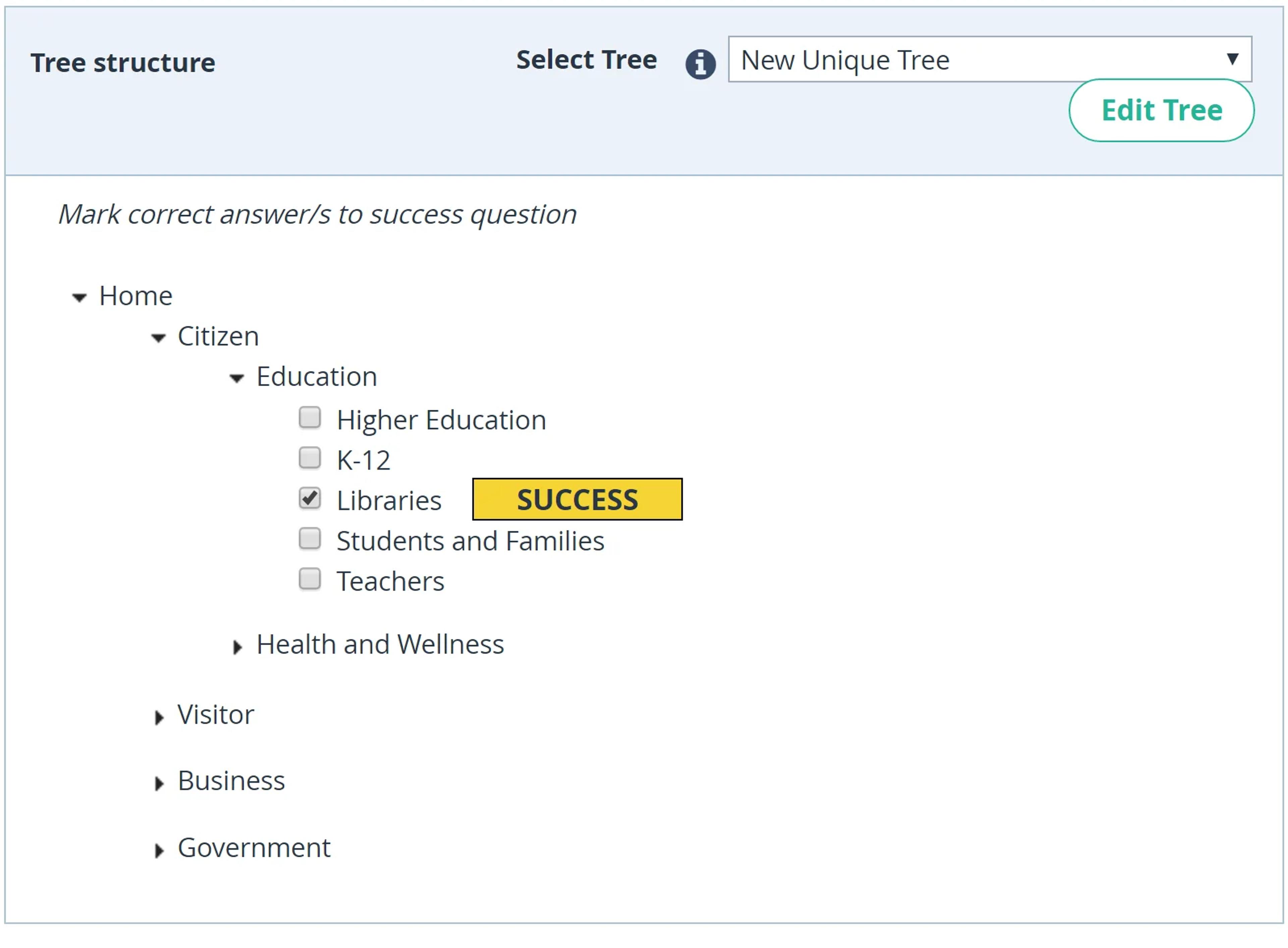 What is tree testing?