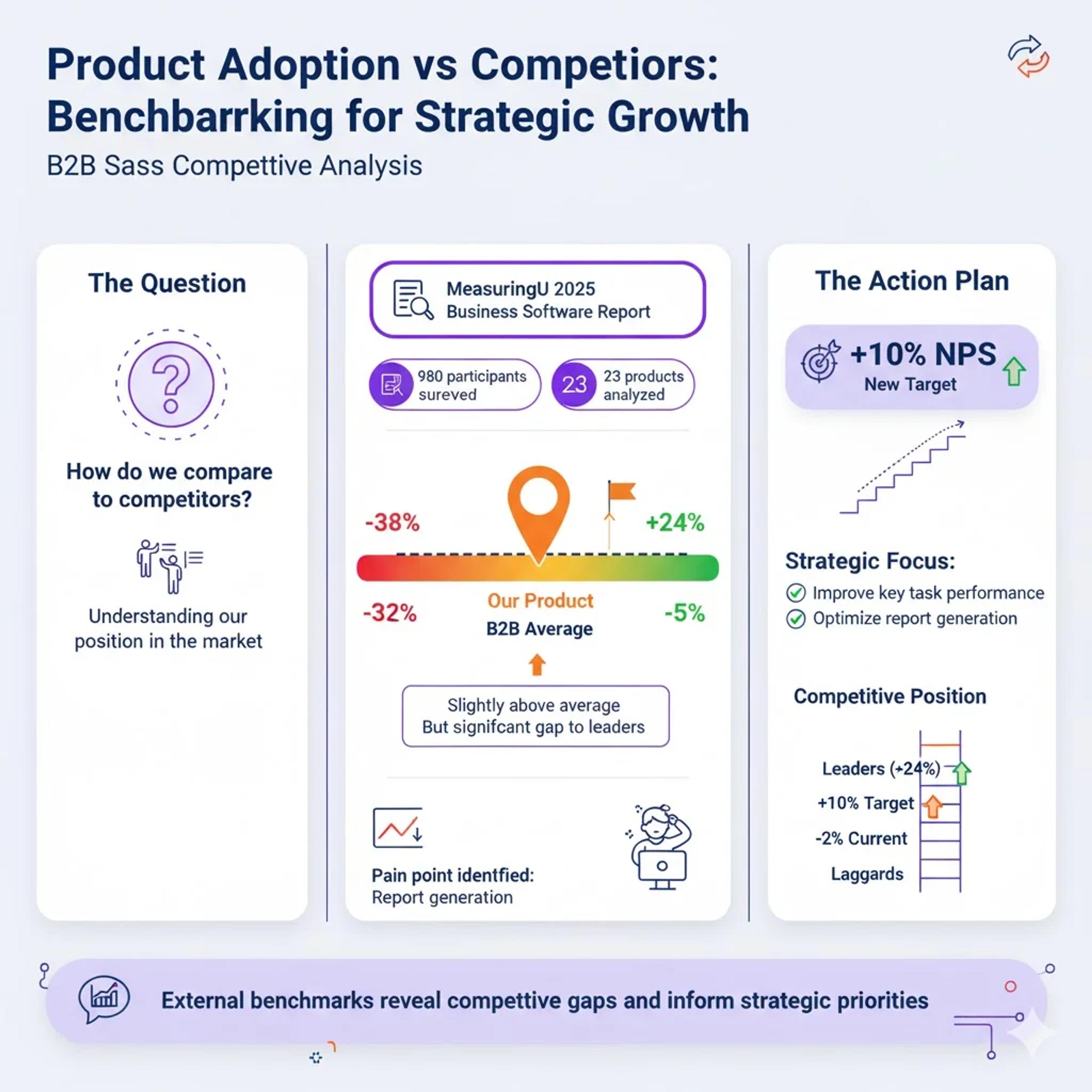 Product adoption vs competitors