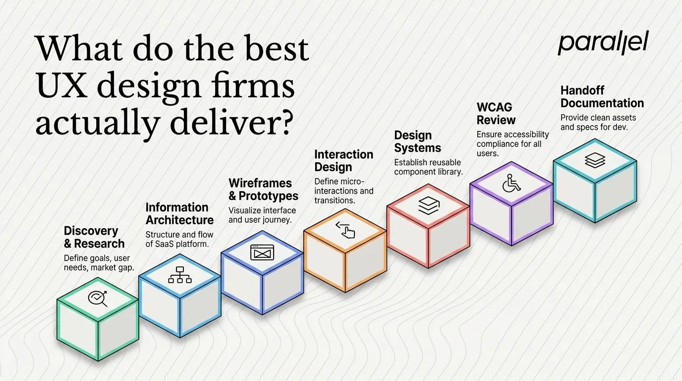 What Do the Best UX Design Firms for SaaS Startups Actually Deliver?