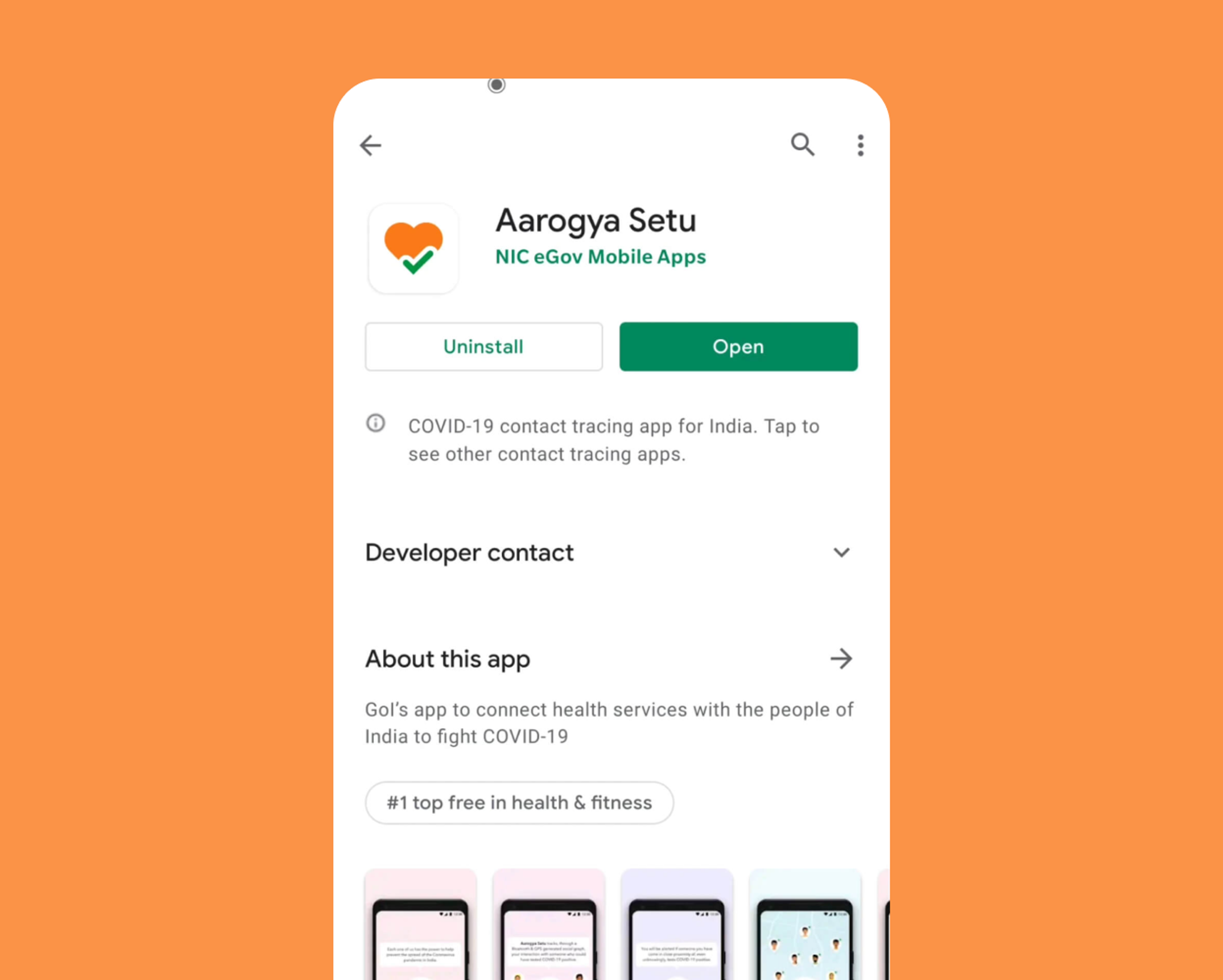 Aarogya Setu-Onboarding