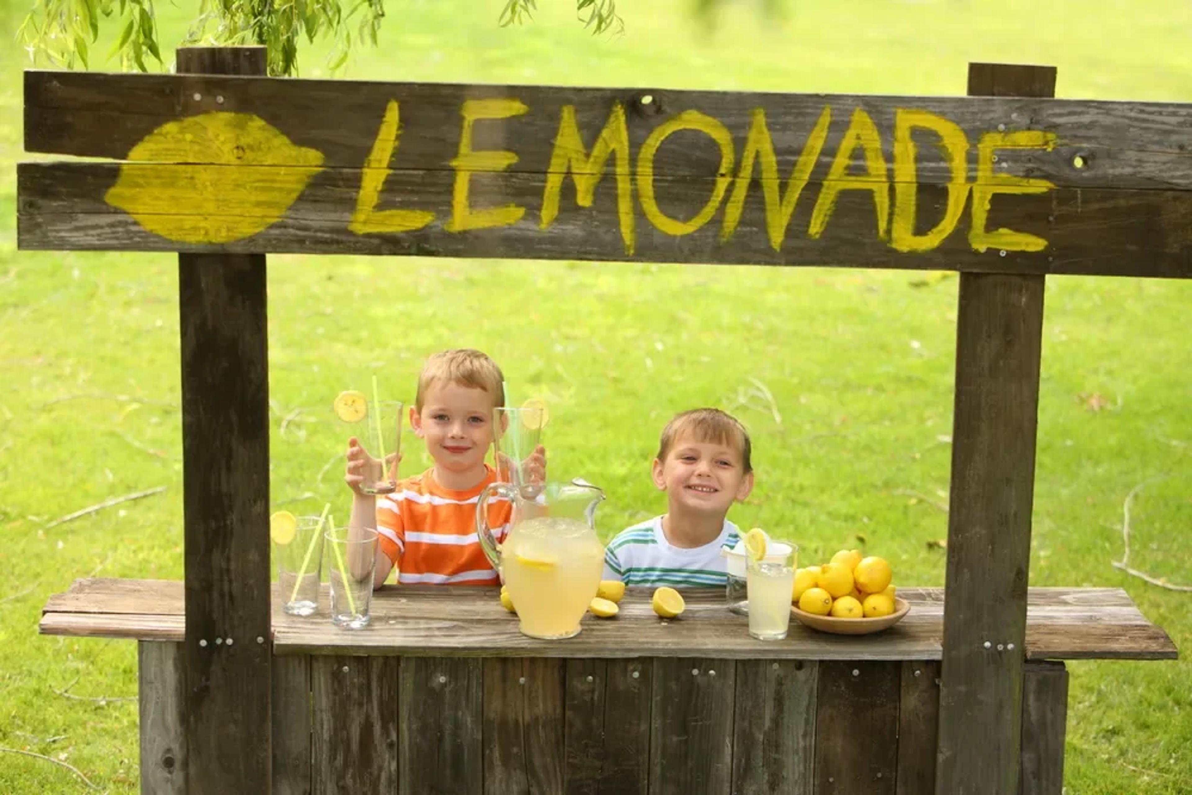 The lemonade stand