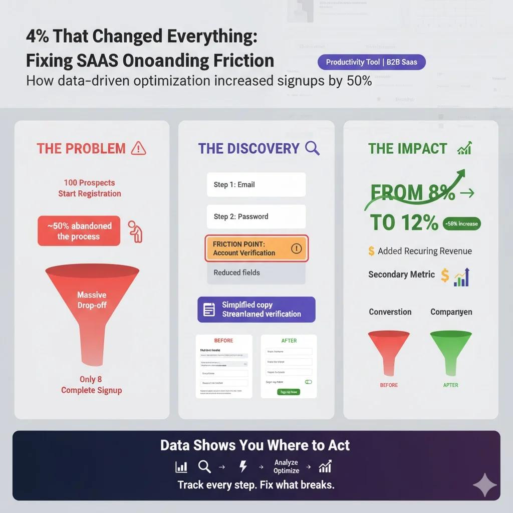 SaaS onboarding improvements