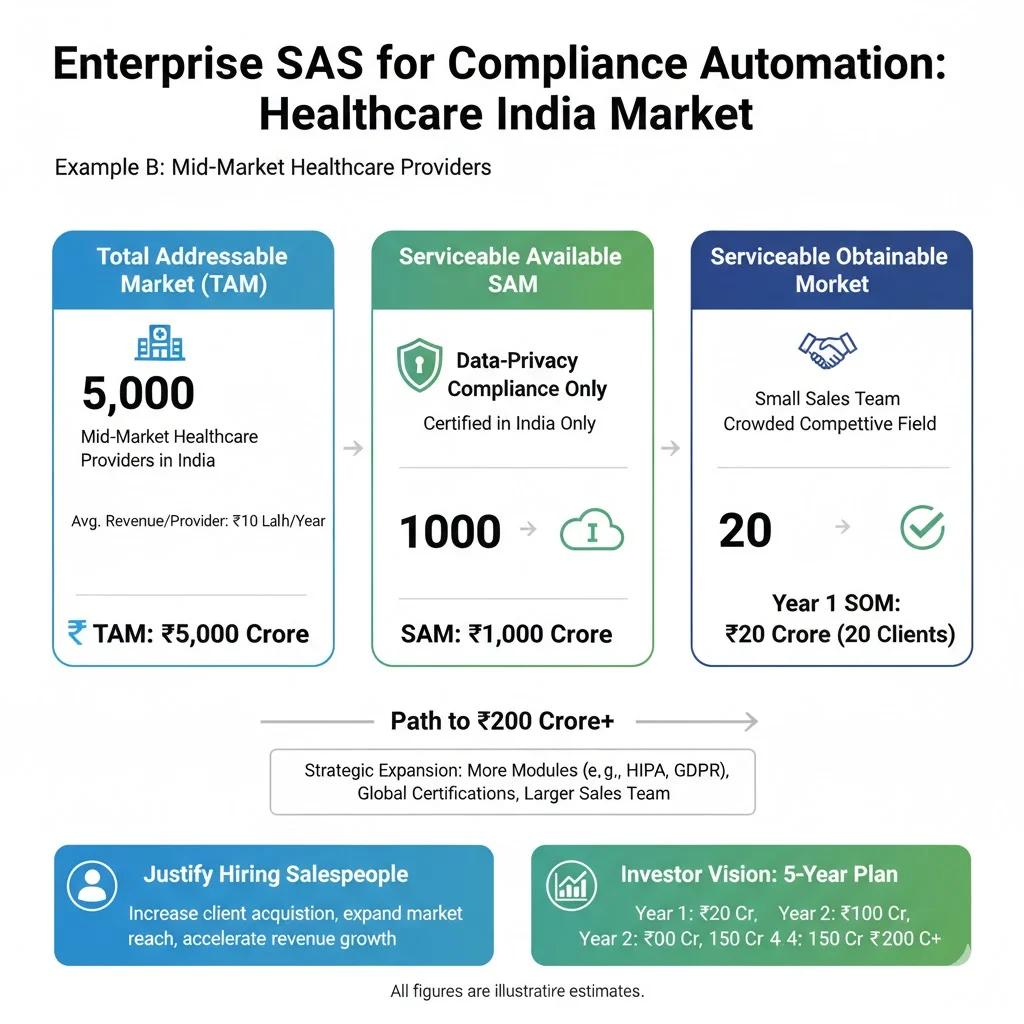 Example B: enterprise SaaS for compliance automation
