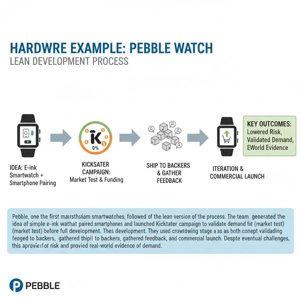 Hardware example: Pebble watch