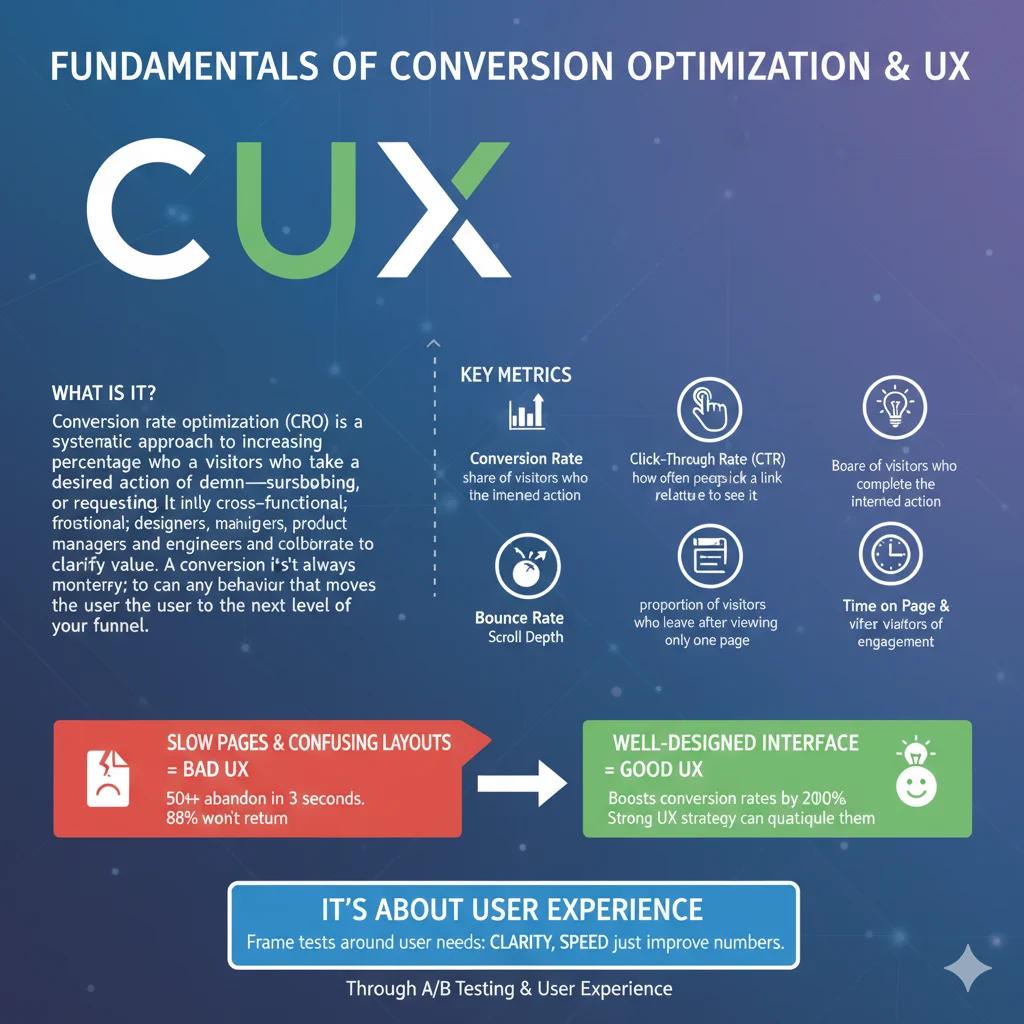 Fundamentals of conversion optimization and UX