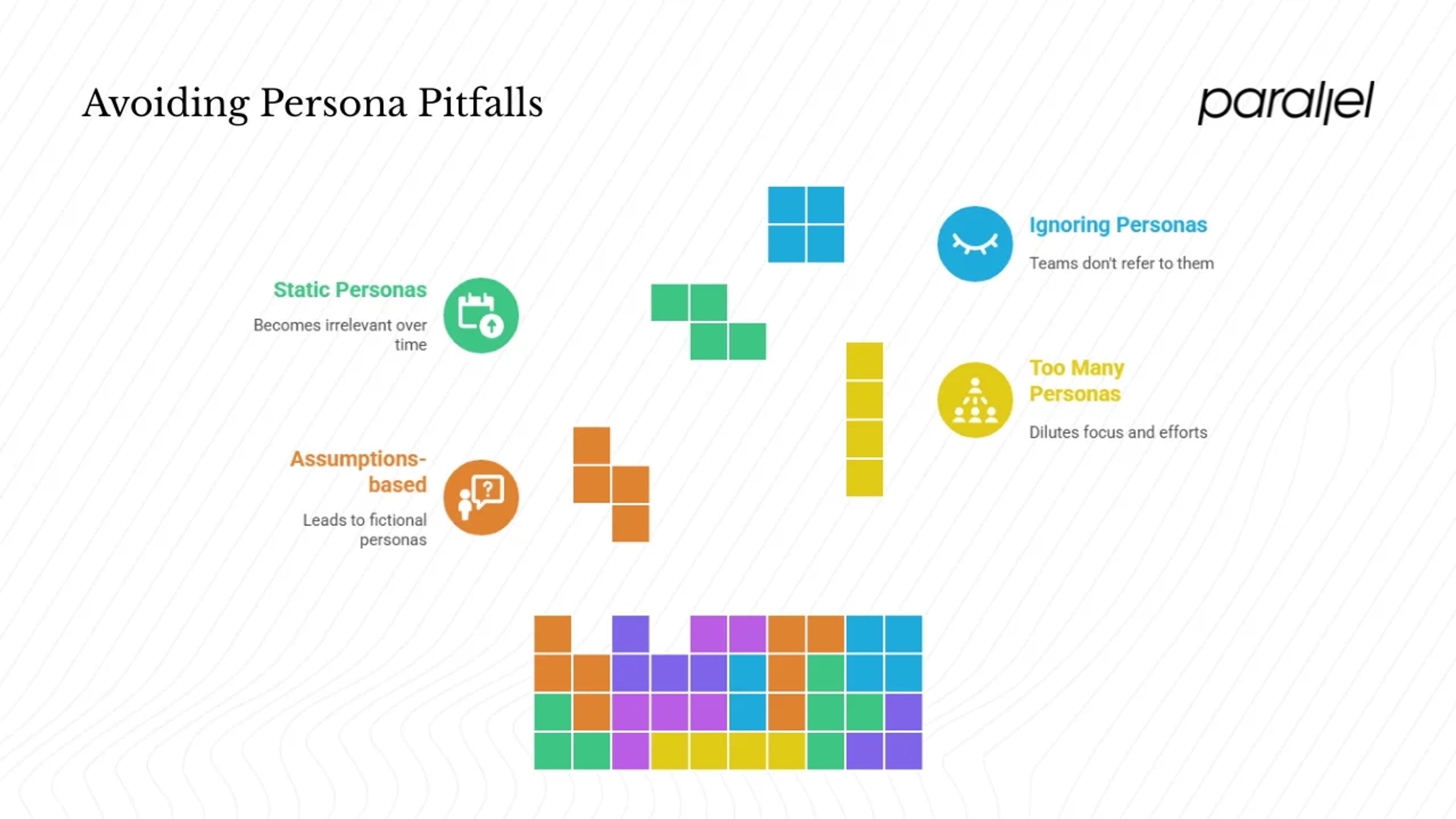 What common mistakes should you avoid with personas?