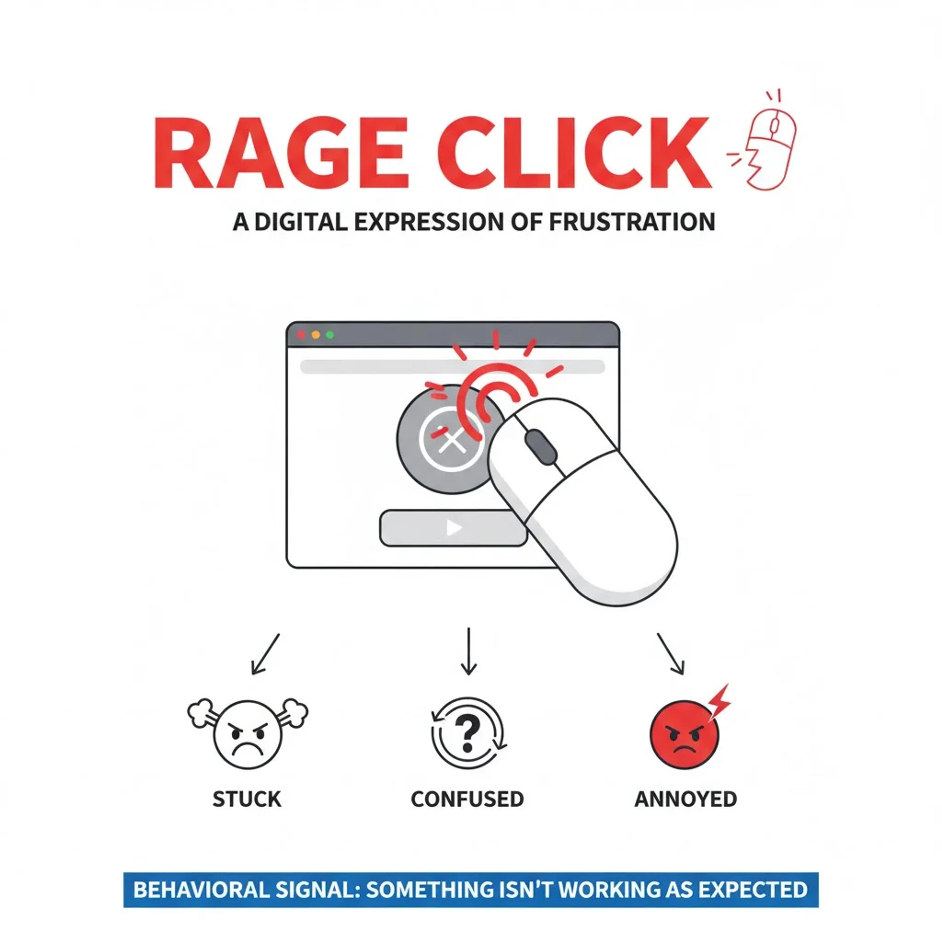 What are rage clicks and why do they matter?