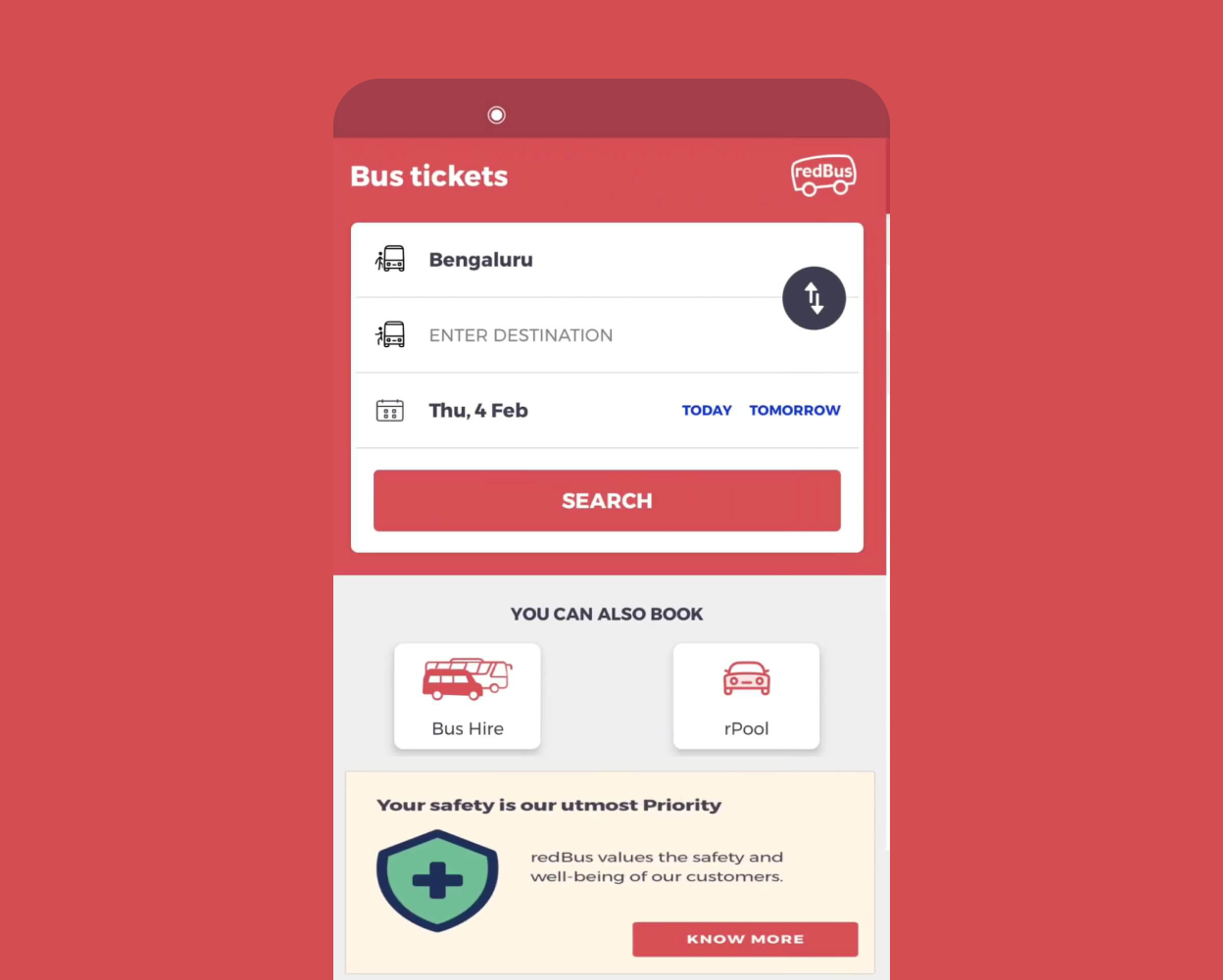 redBus-Booking