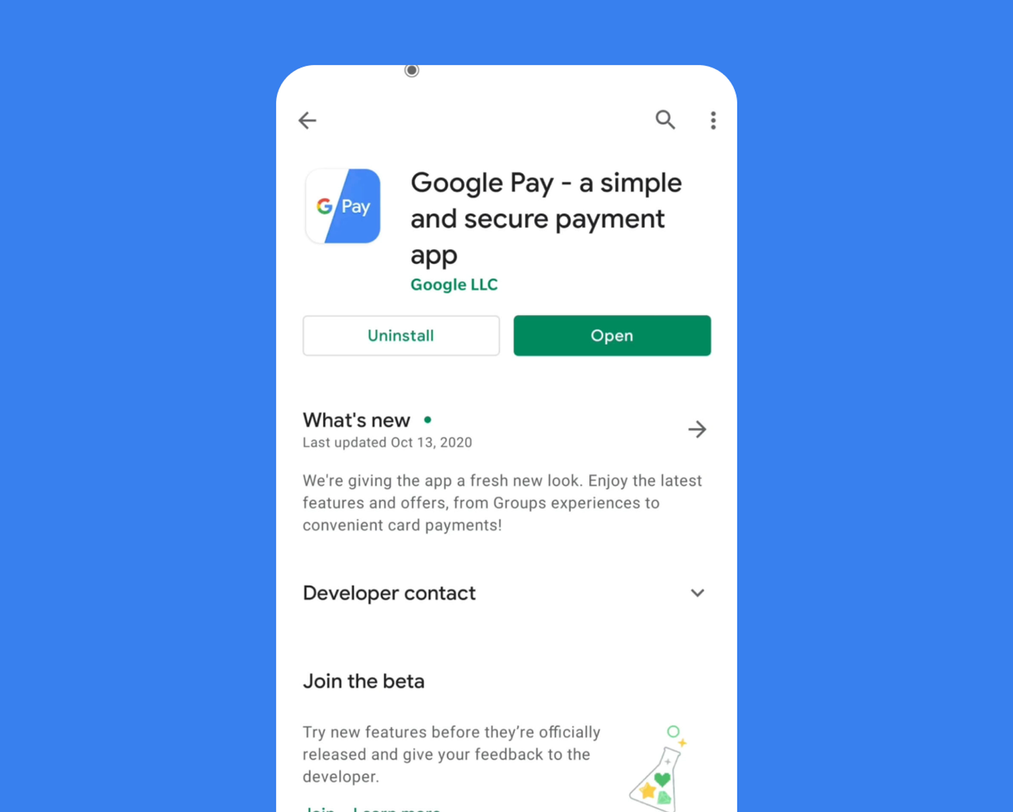 Google Pay-Onboarding