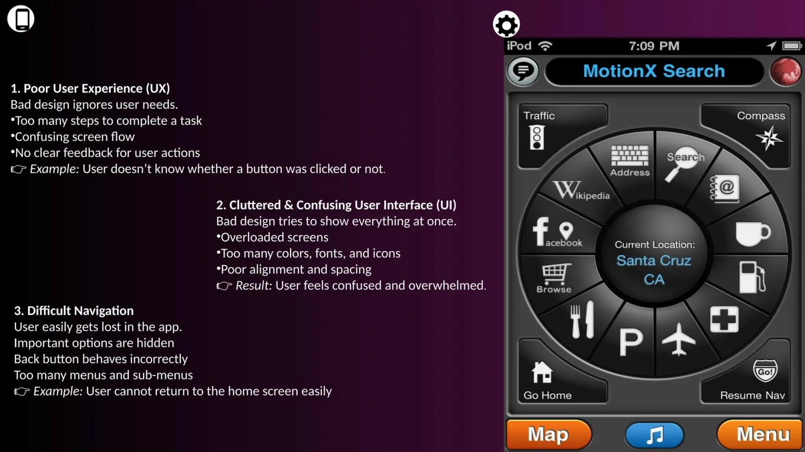 Structural personalization changing app navigation and user workflows