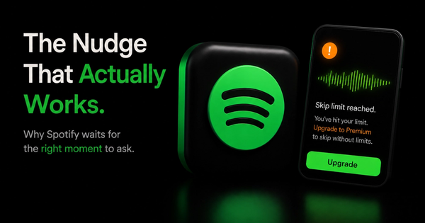 Spotify's Upgrade Nudge Timing Strategy