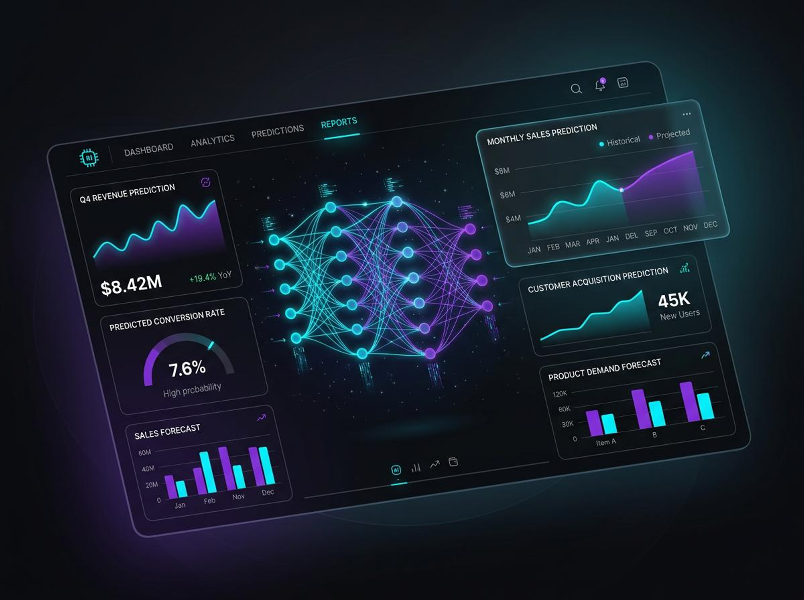 Designer creating AI-generated visuals for mobile app engagement campaigns