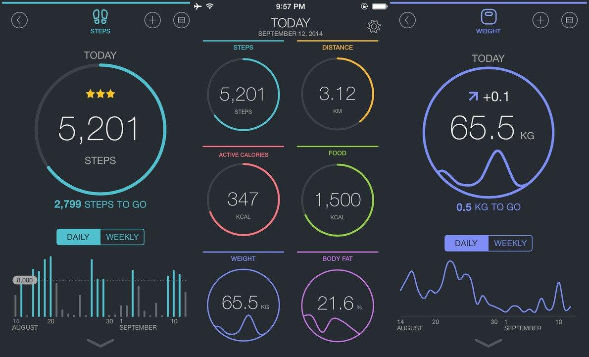 Mobile banking application dashboard with financial insights.