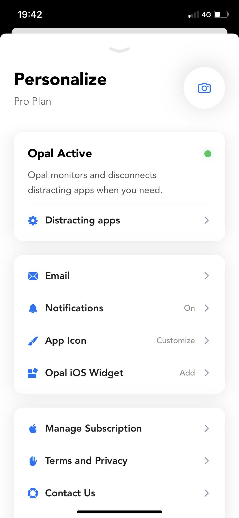 Consent-based personalization settings allowing users to manage data preferences