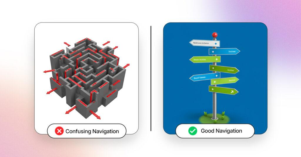 Mobile app interface changing unpredictably and creating confusion for users.