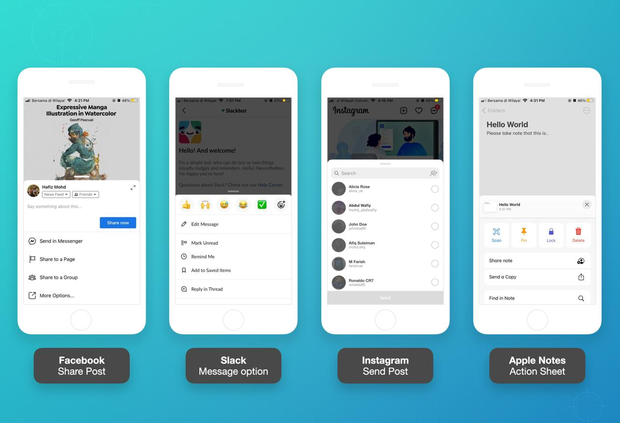 Native mobile bottom sheet rendered directly inside an app without webview overhead.