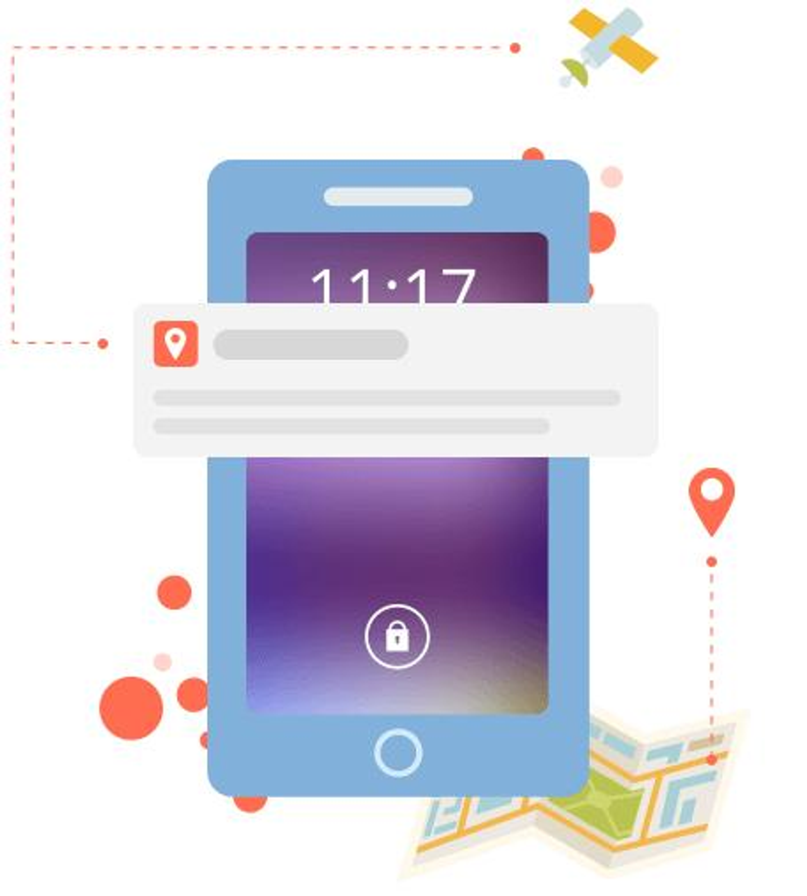 Mobile app delivering contextually relevant recommendations based on a user's current activity and situation.