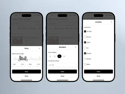 Mobile app bottom sheet displaying contextual actions without fully blocking the screen.