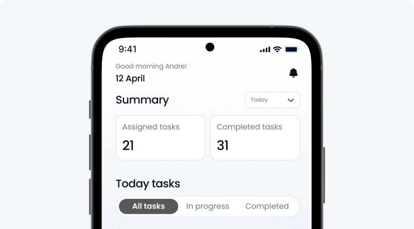 Personalized mobile app interface adapting to user behavior in real time.