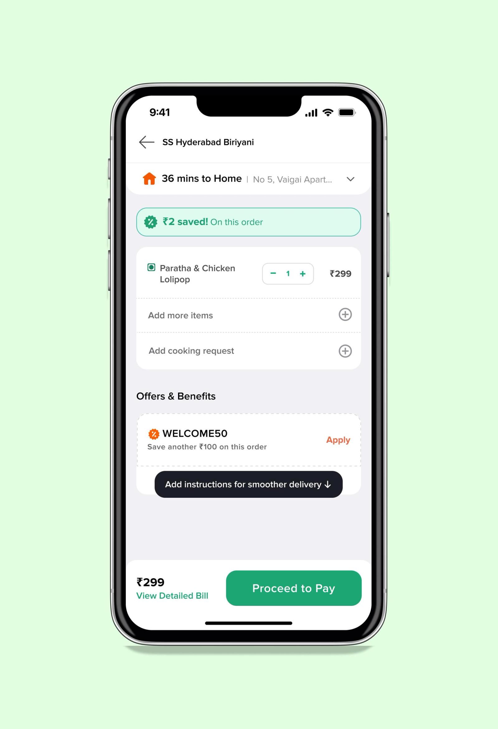 Swiggy mobile checkout and payment screen demonstrating transactional flows where payment and order confirmation bugs may occur.