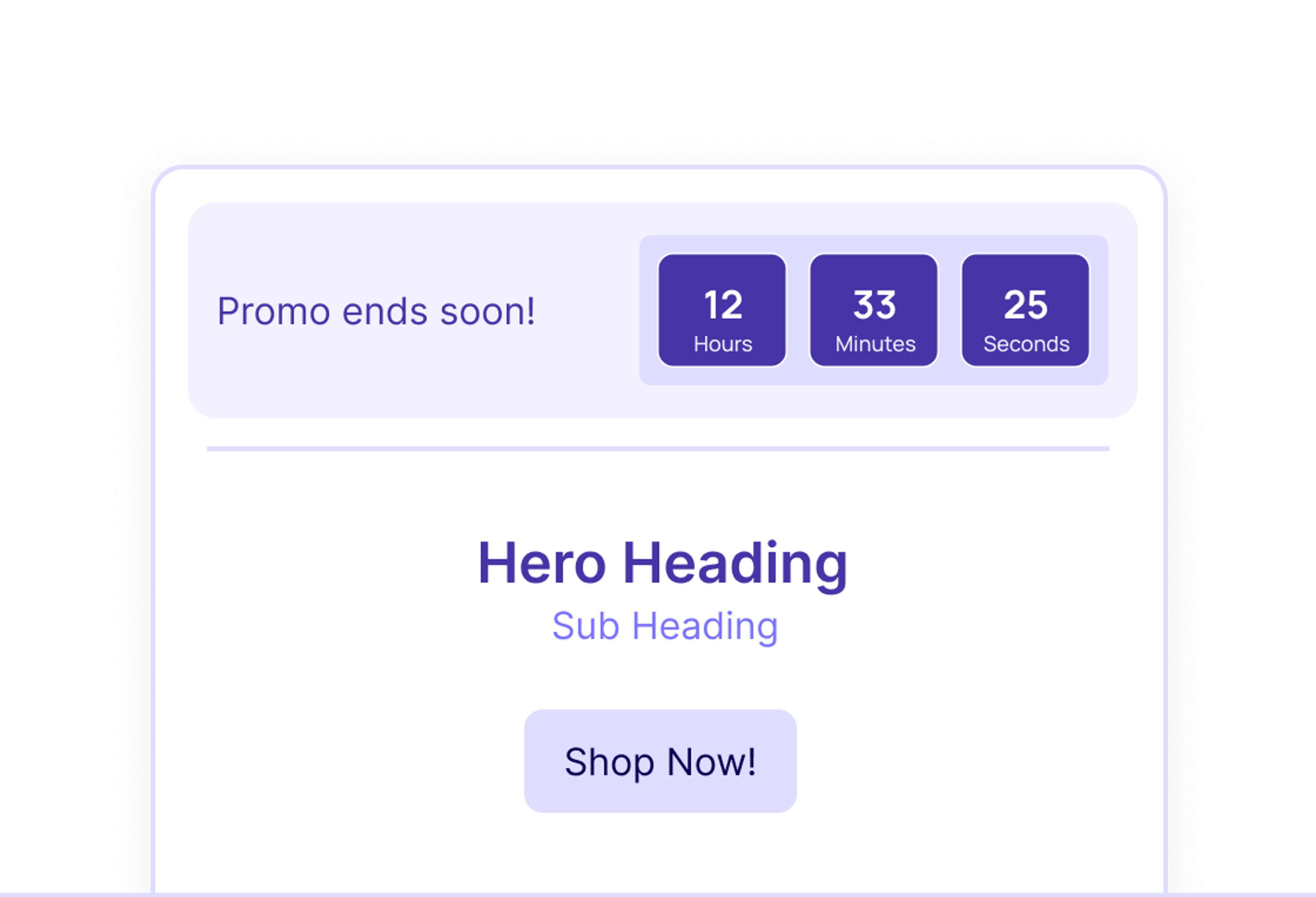 Promotion Banner