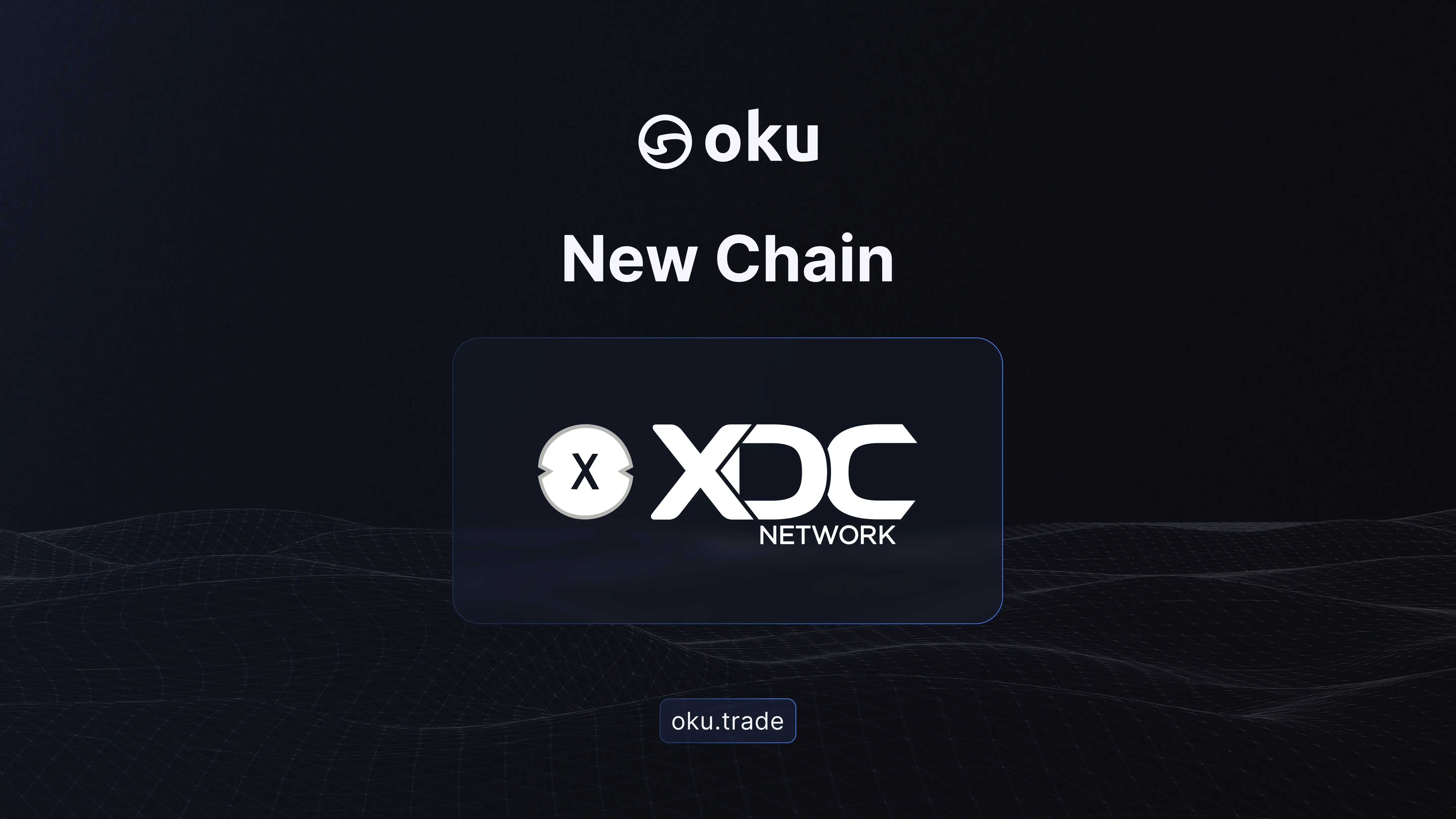 XDC Network Is Now on Oku image