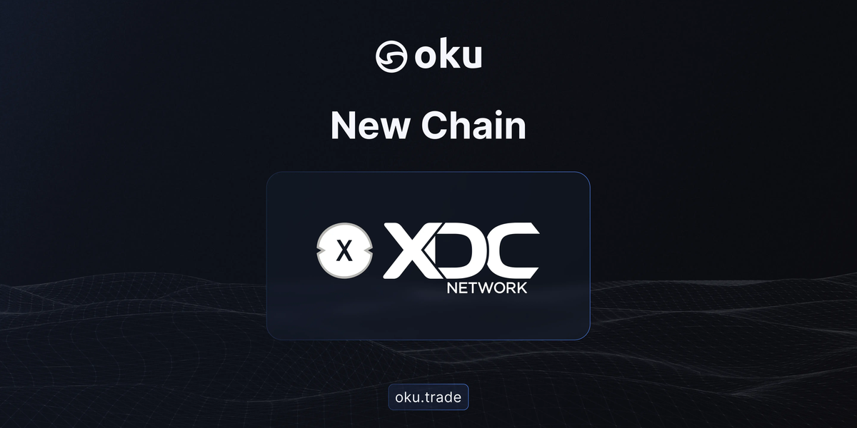 XDC Network Is Now on Oku
