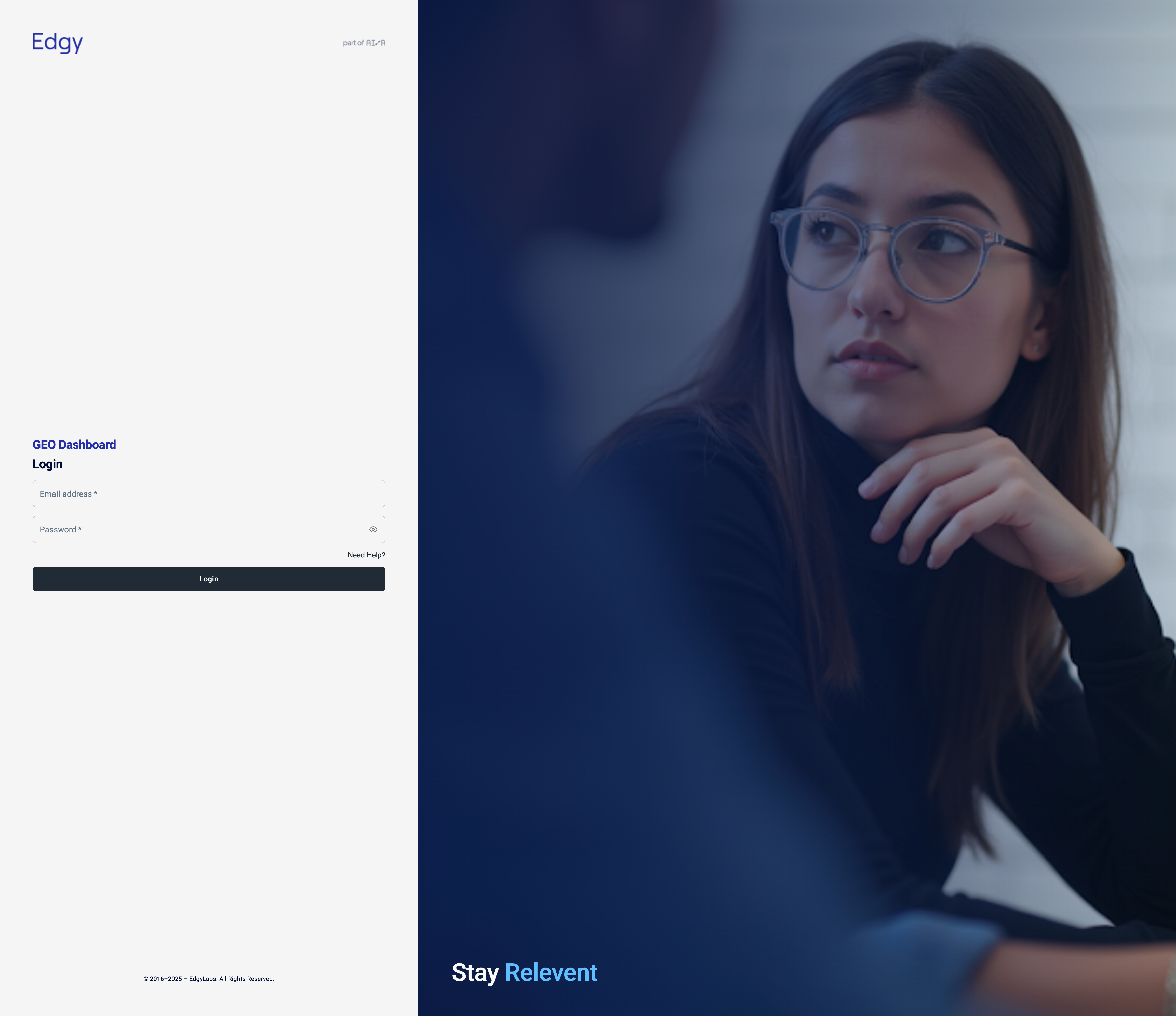Geo Dashboard Benchmarking AI Project 