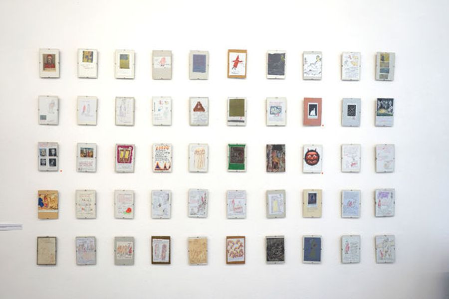 Sketches and Studies of Dante's Inferno Throughout a Decade, 2001-2019