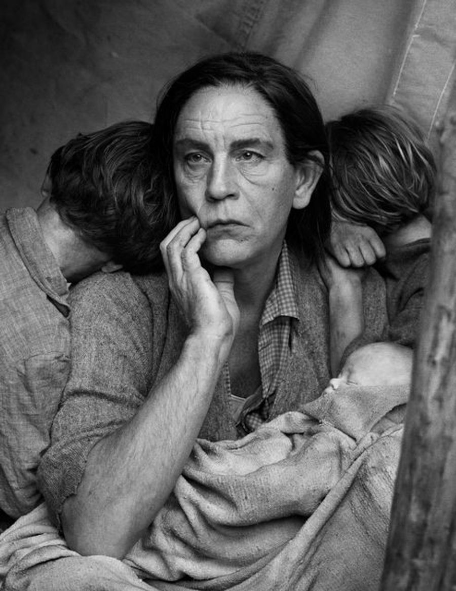 Dorothea Lange / Migrant Mother, Nipomo, California (1936)