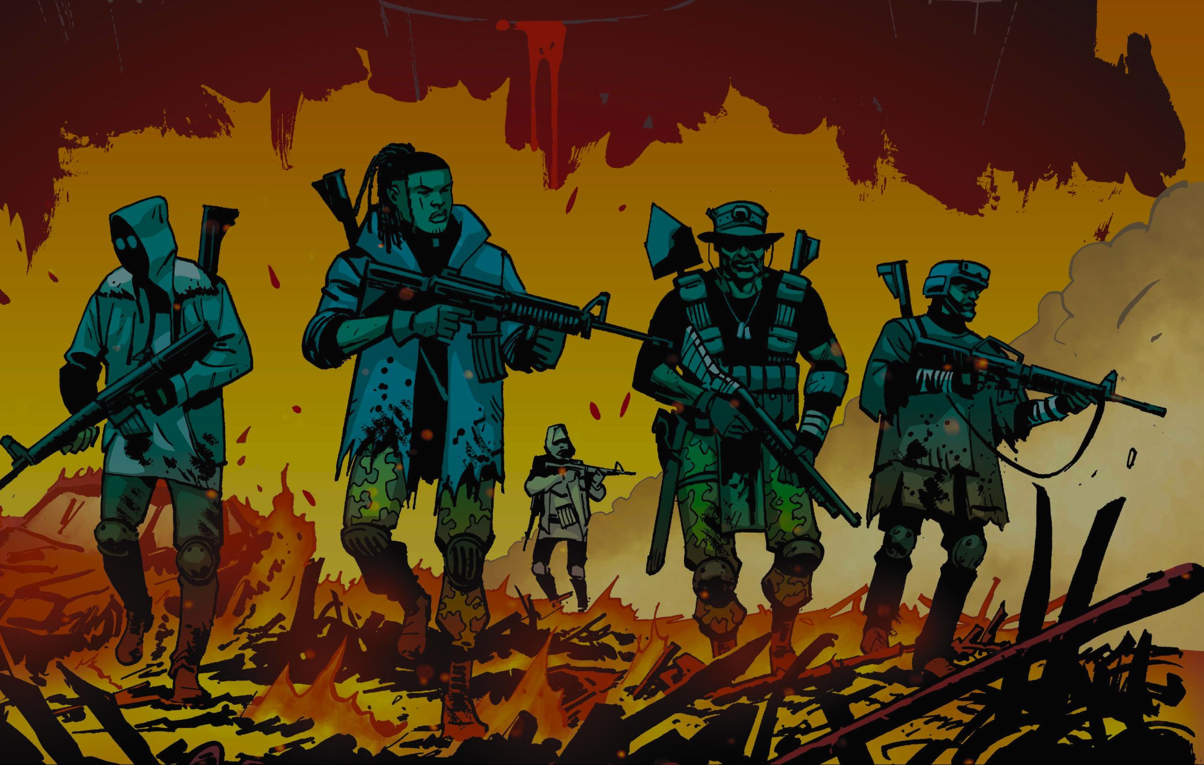 Resistance fighters artwork
