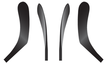 GW91 blade profile diagram
