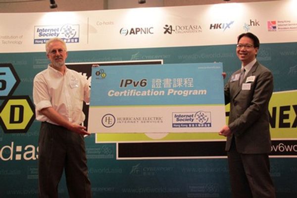 香港互聯網協會與Hurricane Electric攜手推出亞洲首個IPv6證書課程