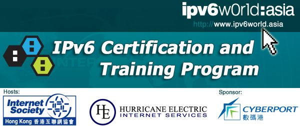 IPv6 Certification and Training Program (Oct 4-5)