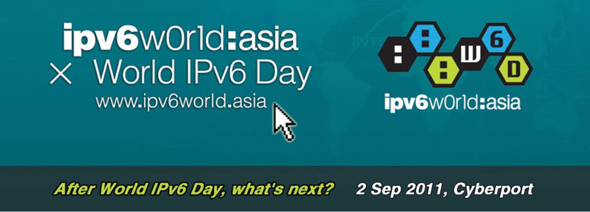IPv6World.Asia – After World IPv6 Day, what's next? (2 Sep 11)