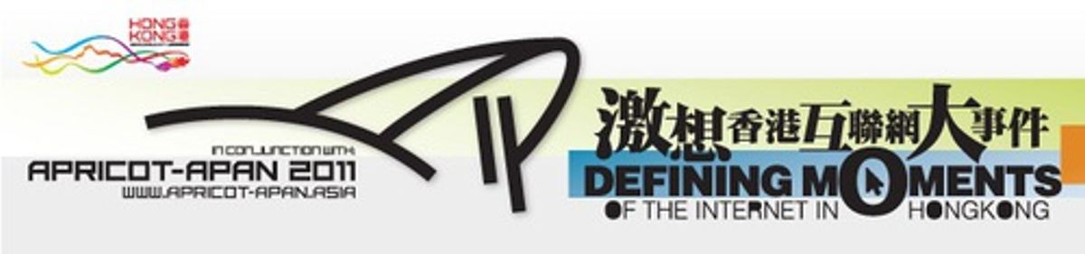 APRICOT-APAN 2011:「激想香港互聯網大事件」選舉 (http://www.hk10.asia)