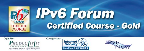 IPv6 Forum Certified Course (Gold Level) (15, 16, 19 & 20 May)