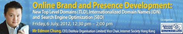 Online Brand and Presence Development: New Top Level Domains (TLD), Internationalized Domain Names (IDN) & Search Engine Optimization (SEO)