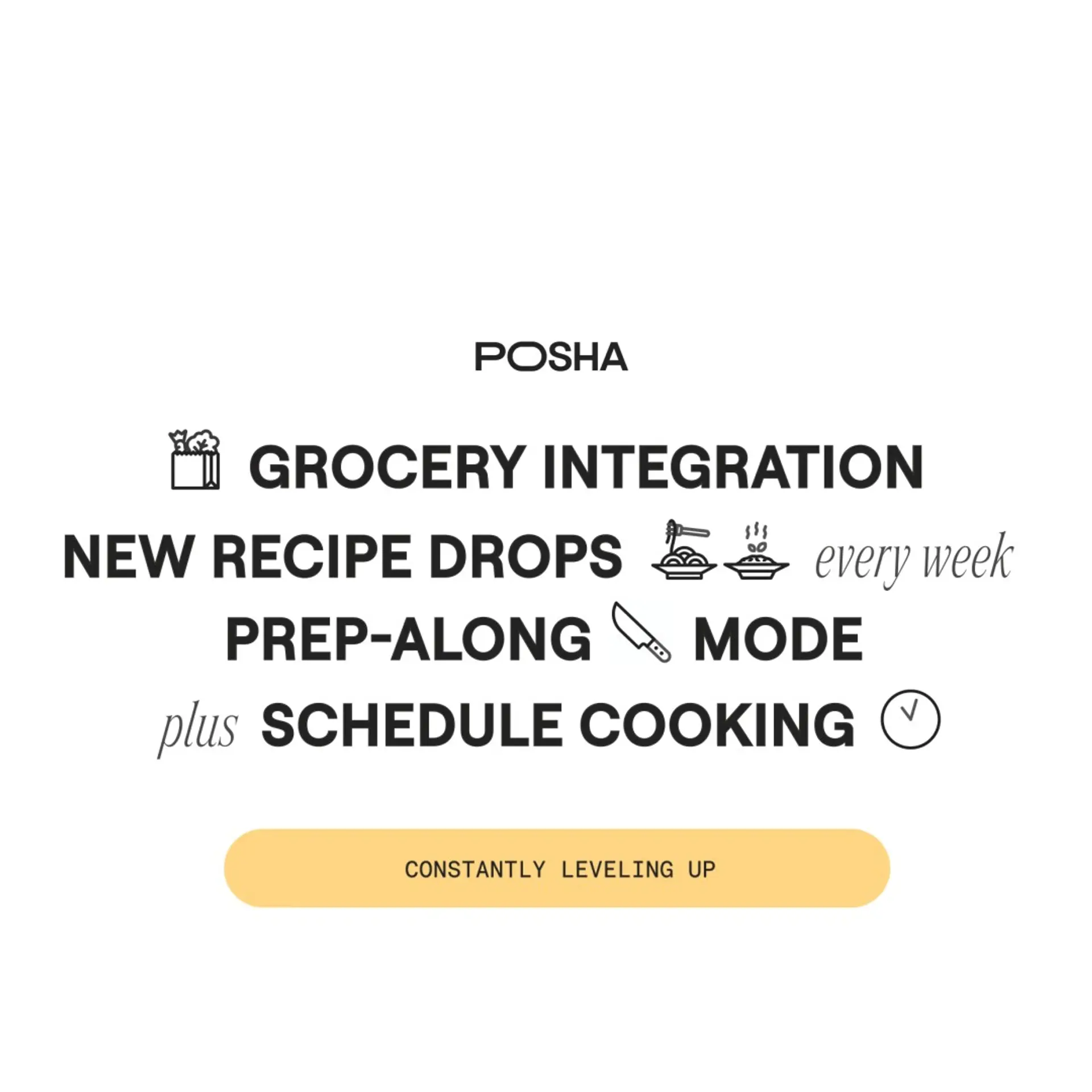 Pre-order Posha - Your Family's Private Chef | Nymble is now Posha | Posha