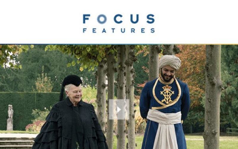 Focus Features newsletter email