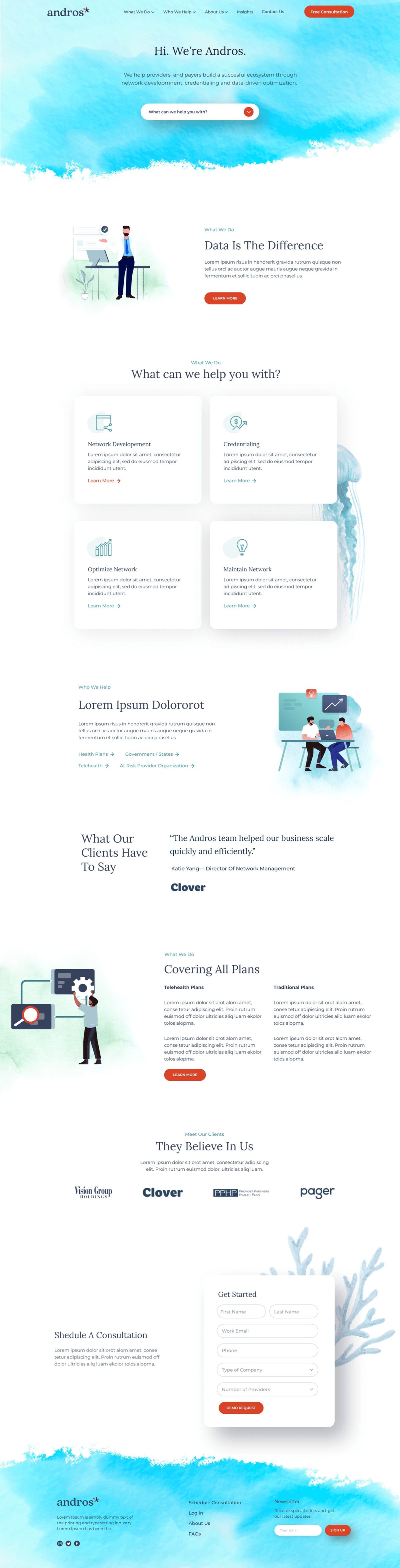 Full andros homepage