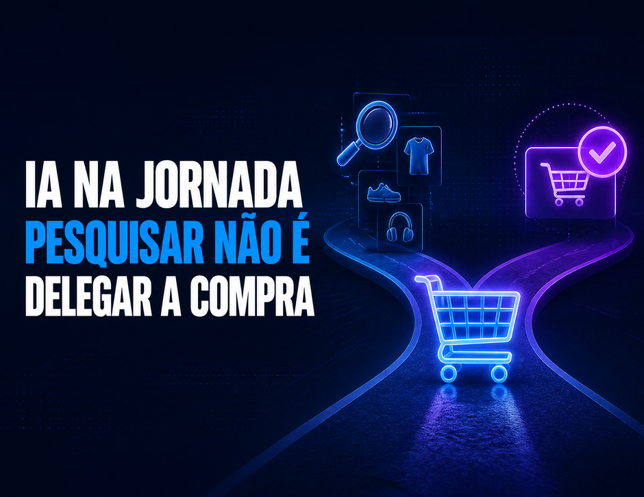 Imagem de capa: IA na jornada de compra: pesquisar com um assistente é diferente de delegar a compra