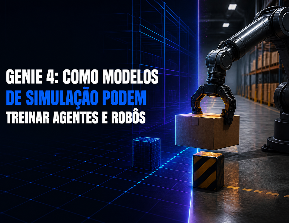 Imagem de capa: Genie 4: como modelos de simulação podem treinar agentes e robôs