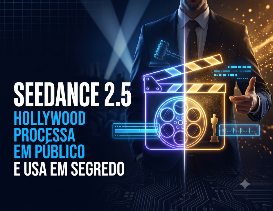 Imagem de capa: Seedance 2.5: A Revolução do Vídeo por IA Que Hollywood Processa em Público e Usa em Segredo