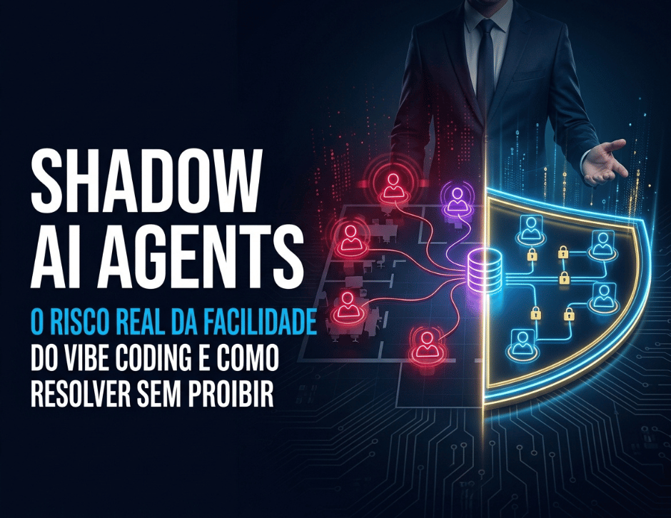 Imagem de capa: Shadow AI Agents: O Risco Real da Facilidade do Vibe Coding e Como Resolver Sem Proibir