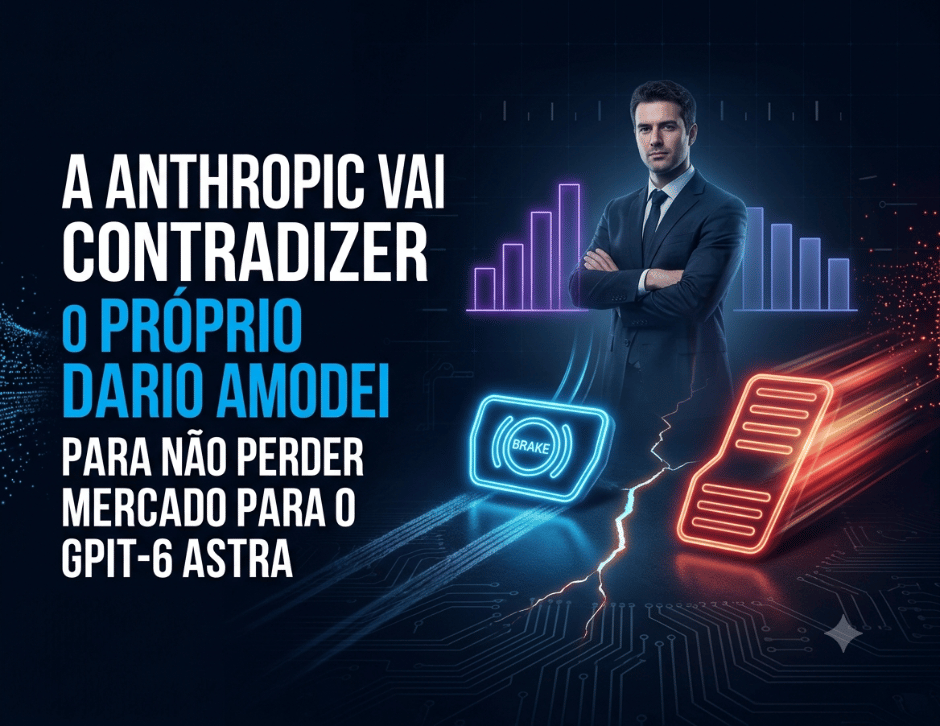 Imagem de capa: A Anthropic Vai Contradizer o Próprio Dario Amodei Para Não Perder Mercado Para o GPT-6 Astra