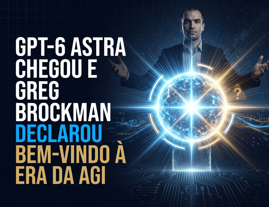 Imagem de capa: GPT-6 Astra Chegou e Greg Brockman Declarou: Bem-Vindo à Era da AGI